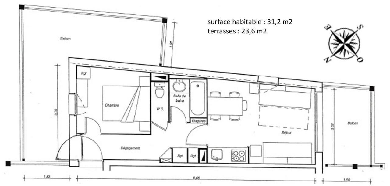 Appartement 4 Personnes Face Mer Aux Sables D'Olonne Ле-Сабль-д’Олон Экстерьер фото